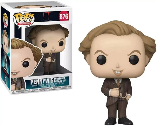 PENNYWISE (WITHOUT MAKEUP) Funko Pop! IT Chapter 2 Vinyl Figure #876