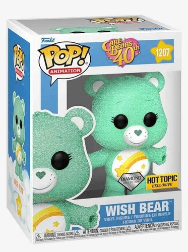 FUNKO Pop! Animation Care Bears 40th Wish Bear Diamond Exclusive