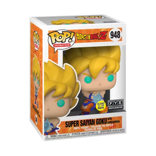 Funko Pop! Vinyl: Dragon Ball - Super Saiyan Goku with Kamehameha- FYE #948
