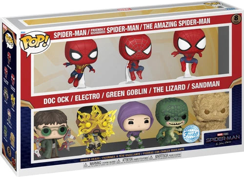 Funko Pop! Spider-Men Plus villains
