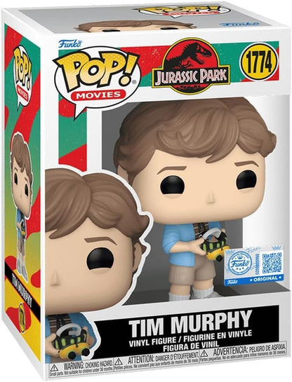 Funko Pop! Movies: Jurassic Park: Tim Murphy #1774 - Funko Special Edition