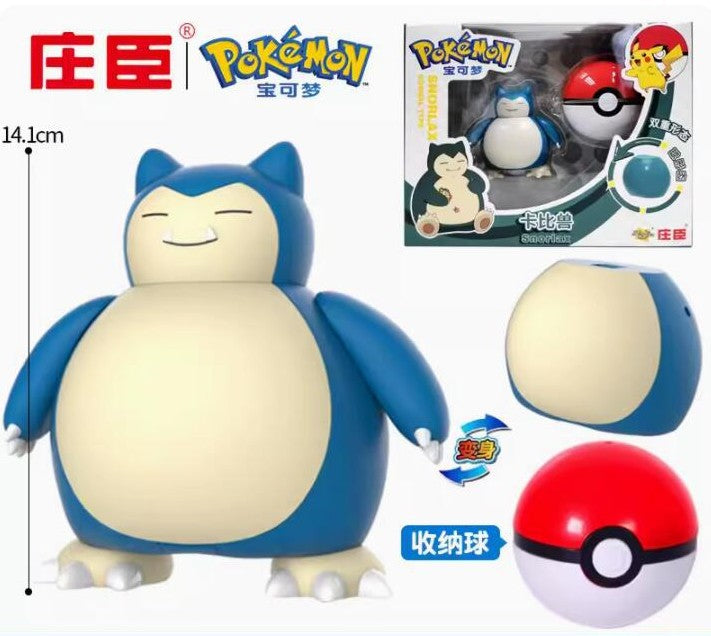 Pokémon Transform Pokeball Snorlax