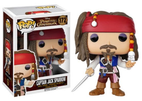 Funko Pop!: Disney Pirates Caribbean - CAPTAIN JACK SPARROW #172