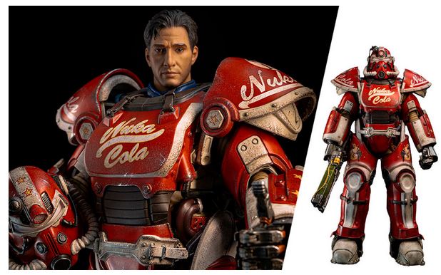 T-51 Nuka Cola Power Armor Statue