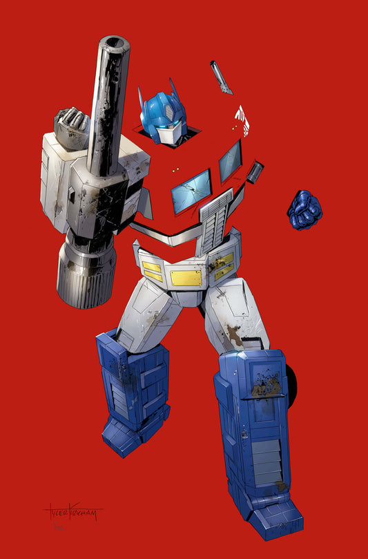 Transformers #17 Unknown Comics Exclusive Tyler Kirkham Negative Space Virgin PREMIUM Var (02/19/2025)