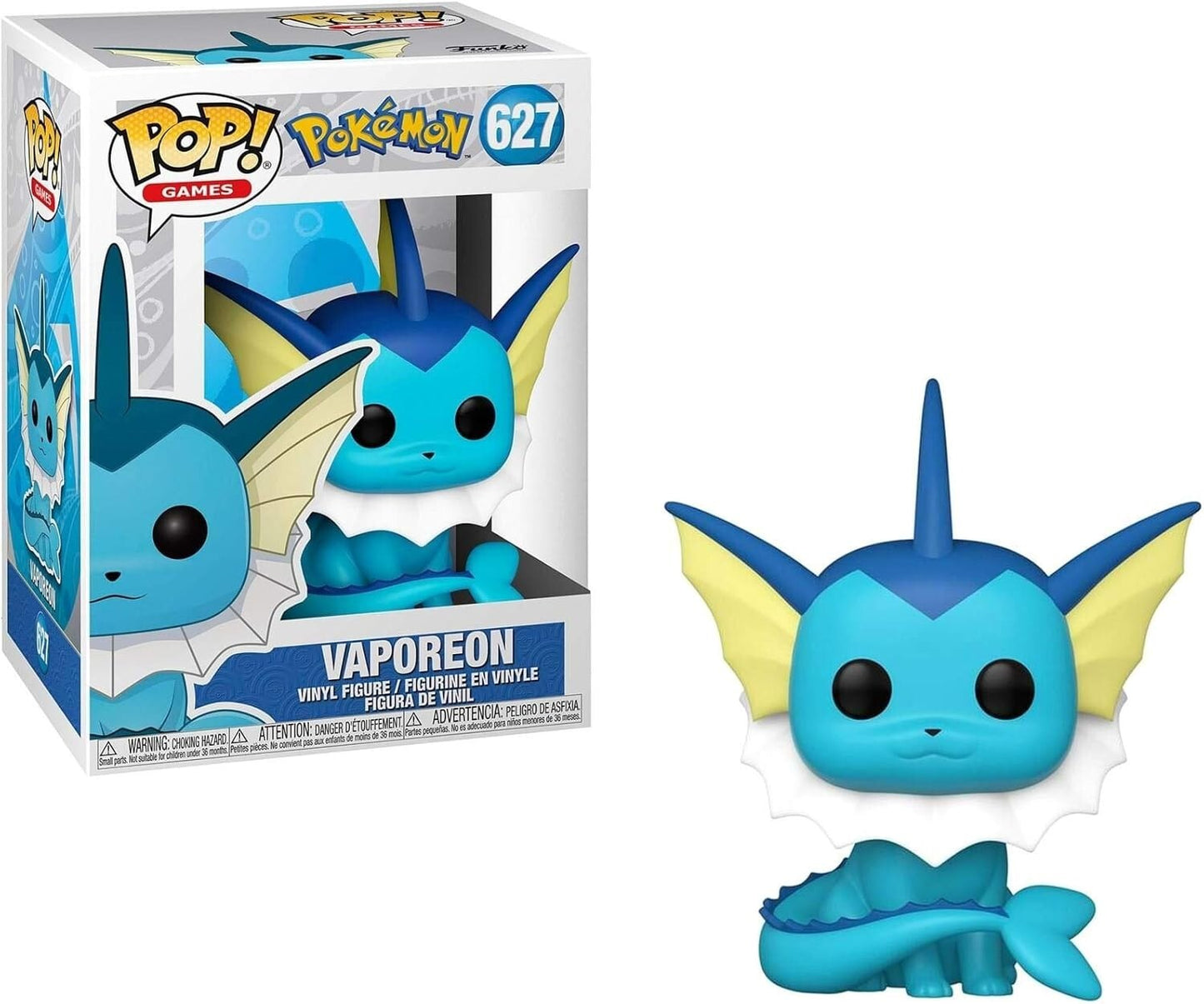 Funko Pop! Games: Pokemon Vaporeon #627
